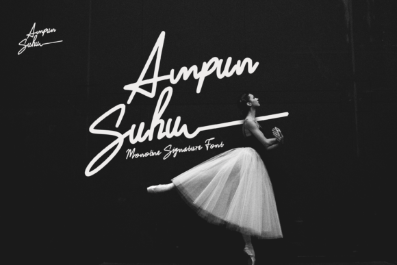 Ampun Suhu: A Elegant Font for Business Growth