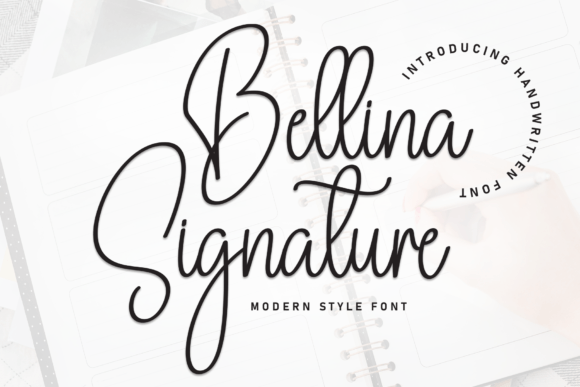 Bellina Signature: The Elegant Script Typeface for Web Design