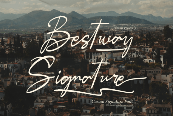 Bestway Signature Font: A Designer's Take on Casual Branding