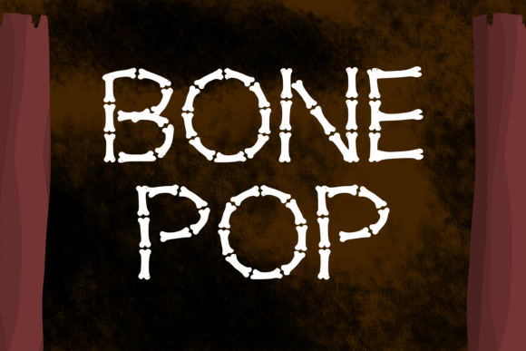 Bone Pop Font: A Playful Typeface for Bold Brand Identity