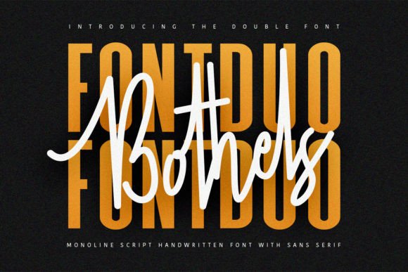 Bothels Font: A Handcrafted Typeface for Small Business Branding