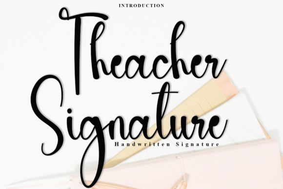 Bringing Joy to Branding with Theacher Signature Typeface