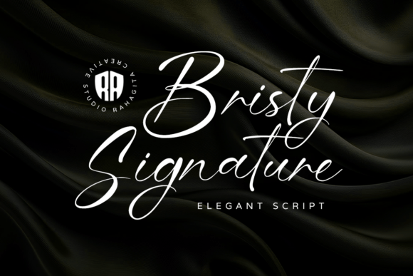 Bristy Signature: The Elegant Script Font for Editorial Design