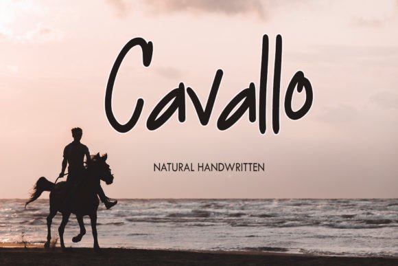 Cavallo Font: The Graffiti Script for Handmade Brands