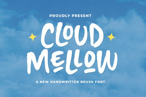 Cloud Mellow: A Playful Handwritten Font for Web Design