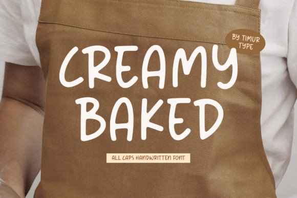 Creamy Baked Font: A Sweet Upgrade for Small Business Branding