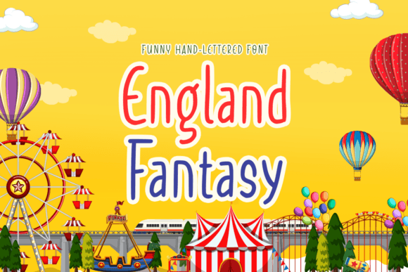 England Fantasy: A Playful Typeface for Modern Branding