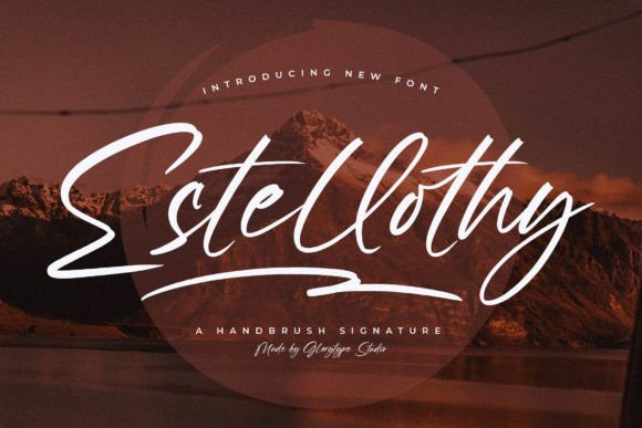 Estellothy: A Beautiful Script Font