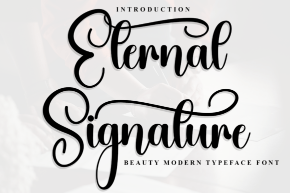 Eternal Signature: The Festive Typeface for Holiday Branding