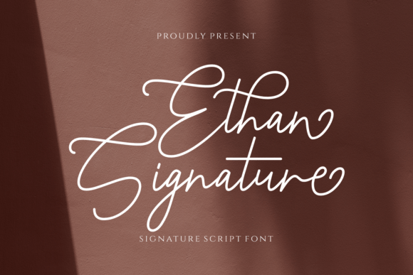 Ethan Signature: A Premium Script Font for Editorial Design