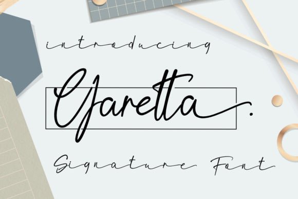 Garetta: The Premium Script Font for Polished Branding