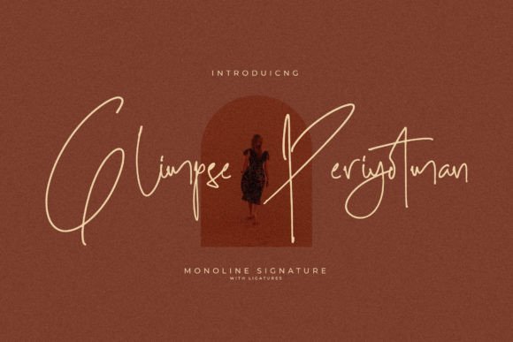 Glimpse Periyotman: A Romantic Script Font
