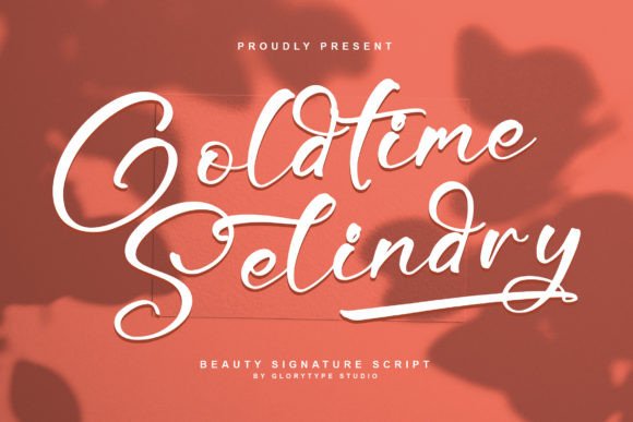 Goldtime Selindry Font for Creative Makers