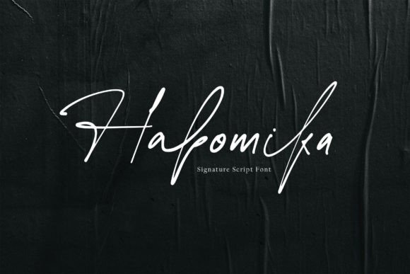 Habomika: A Signature Script Font for Bold Branding