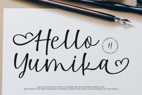Hello Yumika: A Handwritten Typeface for Makers