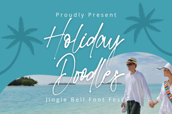 Holiday Doodles Font: Perfect for Handmade Crafts