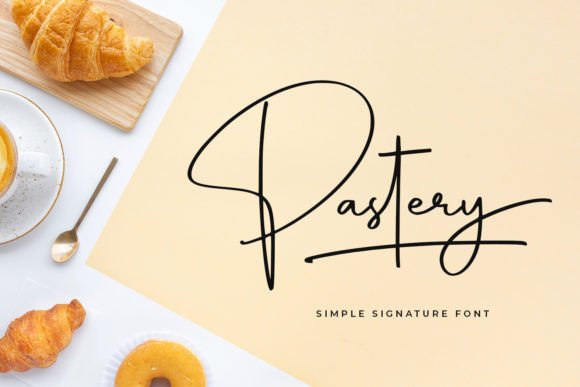 Pastery Font: Elevate Your Brand with a Natural Signature Typeface