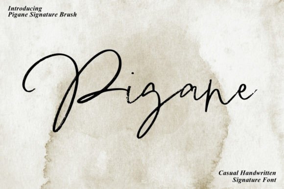 Pigane Review: A Bold Script for Modern Brand Identity