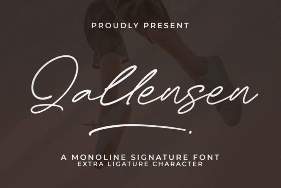 Qallensen: A Beautiful Handwritten Font