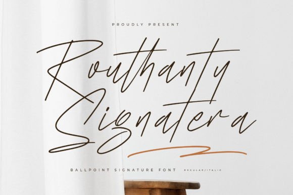 Routhanty Signatera: A Signature Font for Editorial Design