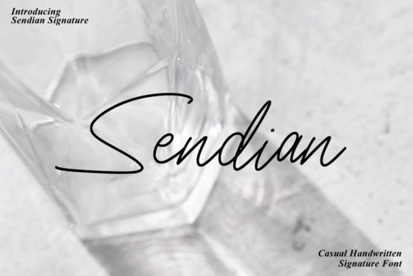 Sendian: The Signature Font That Elevates Your Brand