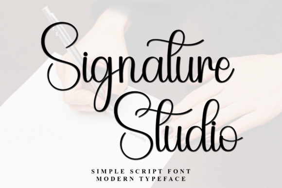 Signature Studio: The Festive Typeface for Holiday Campaigns
