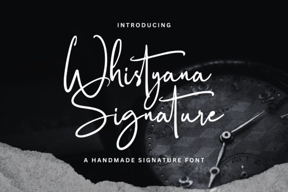 Whistyana Font: A Handmade Touch for Modern Web Design